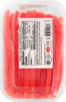Galil Zweet Sour Strawberry Ropes - 10 Oz - Image 6
