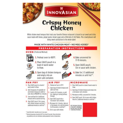 InnovAsian Crispy Honey Chicken - 18 Oz - Jewelosco