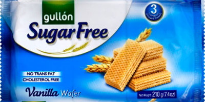 Gullon Sugar Free Vanilla Wafer Cookies 7.4 Oz - 7.4 Oz - Image 2