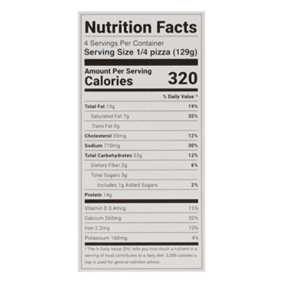 Mystic Pizza An Cheese Frozen - 20.75 Oz - Image 3