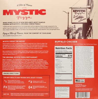 Mystic Pizza Chicken Buffalo Frozen - 21.6 Oz - Image 5