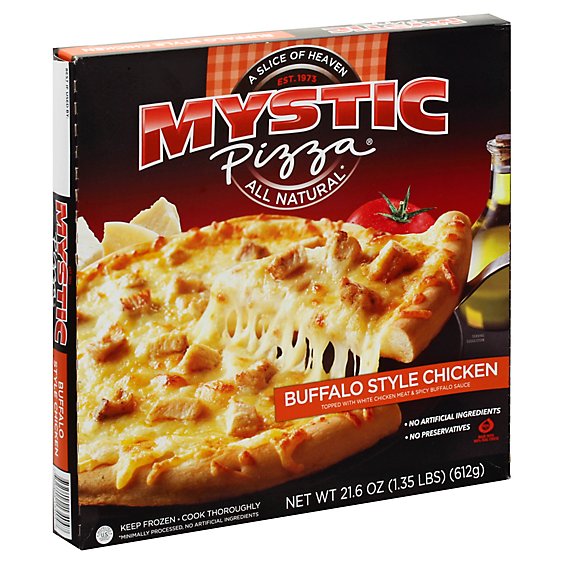 Mystic Pizza Chicken Buffalo Frozen - 21.6 Oz