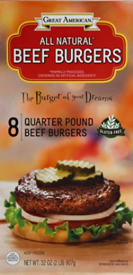 Great American Quarter Pounder Burger - 2 Lb - Image 2