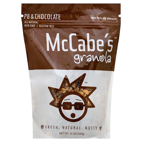 Mccabes Pb & Chocolate Granola , 12 Oz - 12 Oz