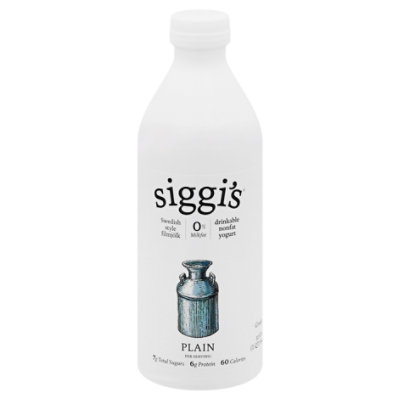 siggi's Filmjolk Plain Drinkable Nonfat Yogurt - 32 Oz - Image 3