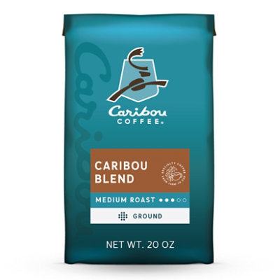 Caribou Coffee Caribou Blend Medium Roast Ground Coffee Bag - 20 Oz