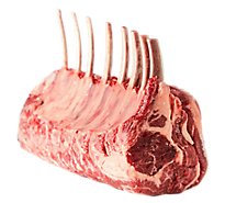 Meat Service Counter Open Nature Lamb Rib Roast French Imported - 1.50 Lbs.