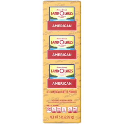 Land O Lakes Yellow American Cheese - Image 1