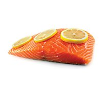 Fish Salmon Portion With Mango Lime Min 5oz Skin Off Service Case - 0.5 Lb