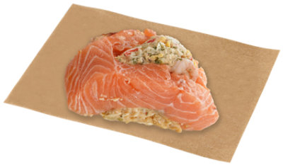 Seafood Counter Fish Salmon Stuffed Atlantic - 0.75 LB - Image 1