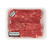 Meat Counter Beef USDA Choice Sirloin Tip Steak Vpc - 3.25 LB
