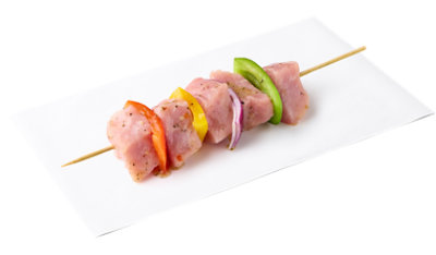 Kabobs Pork With Vegetables 1 Count - 0.75 Lb - Image 1