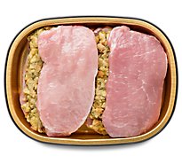 Meat Counter Pork Chops Stuffed Boneless - 0.75 LB