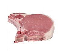 Pork Chops Center Cut Bone In Seasoned - 1 Lb