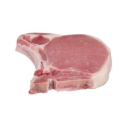 Pork Chops Center Cut Bone In Seasoned - 1 Lb - Image 1