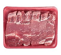 Pork Ribs Country Style Seasoned - 1 Lb