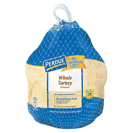 PERDUE Whole Turkey Frozen - Weight Between 16-20 Lb - Image 1