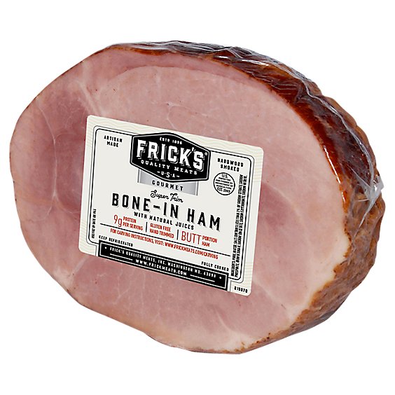 Fricks Ham Butt Portion - 3.25 LB