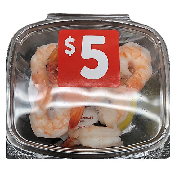 Seafood Counter Shrimp For 2 Tray