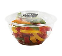 Mixed Peppers Sliced - 17 Oz