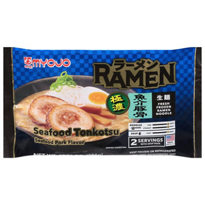 Myojo Ramen Seafood & Tonkotsu - 12.42 Oz