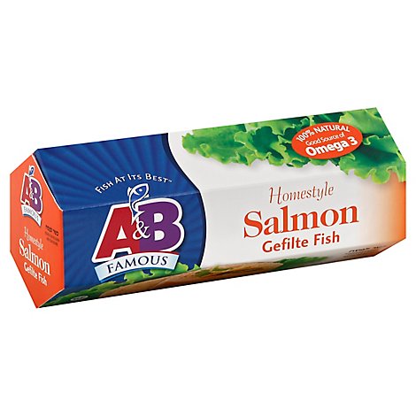A&B Famous Salmon Geflite - 20 Oz