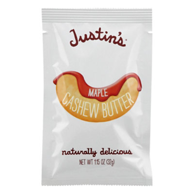 Justins Cashew Butter Maple - 1.15 Oz - Image 2