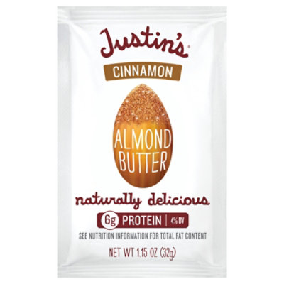 Justins Almond Butter Cinnamon - 1.15 Oz - Image 1