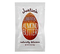 Justins Almond Butter Cinnamon - 1.15 Oz