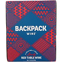 Backpack Rowdy Red Cans Wine - 4-250 Ml - Image 1
