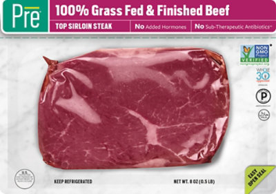 Pre Beef Top Sirloin Steak Boneless - 8 Oz - Image 2