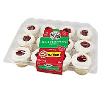 Two-Bite Field Strawberry Cupcakes 12 Pack - 10.5 Oz