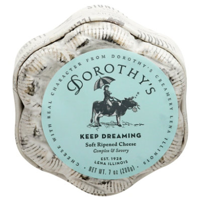 Dorothys Keep Dreaming Soft Ripened Cheese - 7 Oz