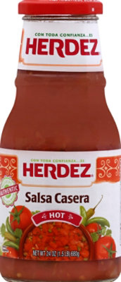 Herdez Salsa Casera Hot - 24 Oz - Image 2