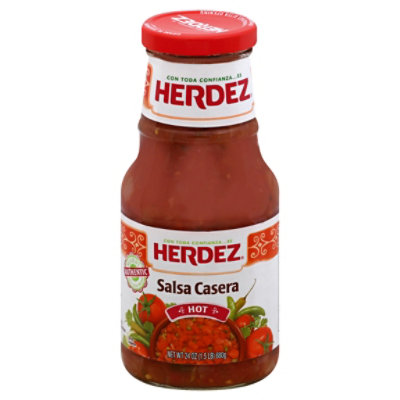 Herdez Salsa Casera Hot - 24 Oz - Image 1