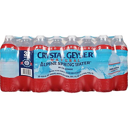 Crystal Geyser Spring Water - 32-16.9 Fl. Oz. - Image 4