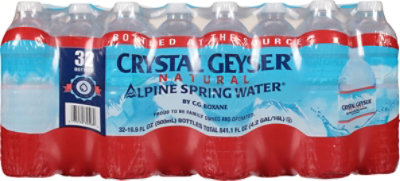 Crystal Geyser Spring Water - 32-16.9 Fl. Oz. - Image 4