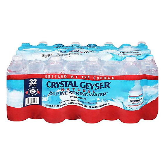 Crystal Geyser Spring Water - 32-16.9 Fl. Oz.
