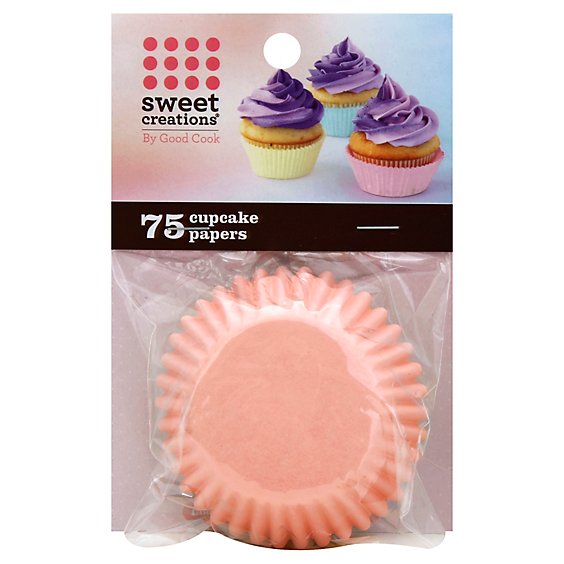 GoodCook Sweet Creations Cupcake Paper Reg Pastel - 75 Count