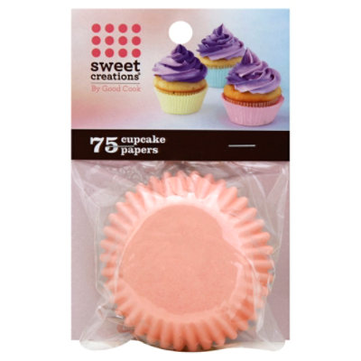 GoodCook Sweet Creations Cupcake Paper Reg Pastel - 75 Count