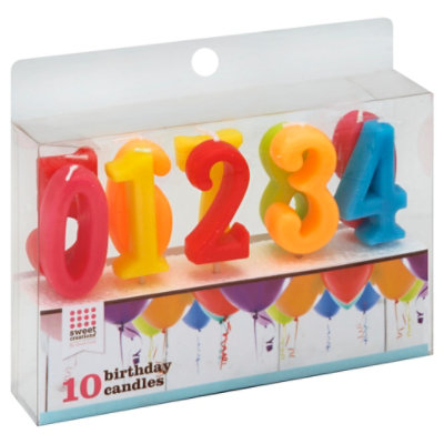 GoodCook Sweet Creations Bday Candle 0 To 9 Set - Each