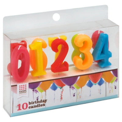 GoodCook Sweet Creations Bday Candle 0 To 9 Set - Each - Image 1