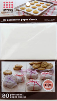 GoodCook Sweet Creations Parchment Paper 16x10 - 20 Count - Image 2