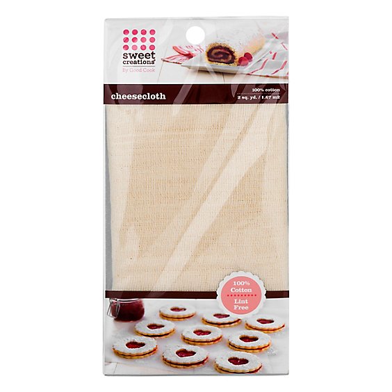 GoodCook Sweet Creations Cheese Cloth Unbleached 2sq Yd - Each