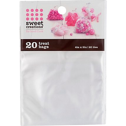 GoodCook Sweet Creations Party Bags 4x5 - 20 Count - Image 2