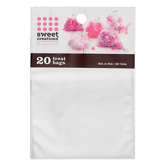 GoodCook Sweet Creations Party Bags 4x5 - 20 Count