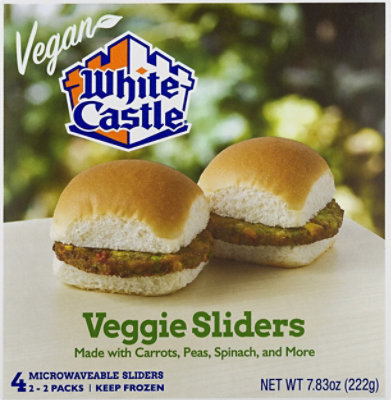 White Castle Veggie Burgers - 7.83 Oz