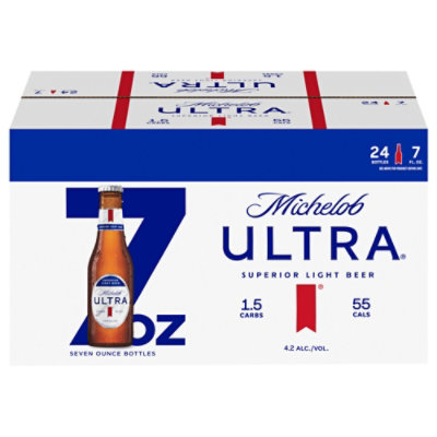Michelob ULTRA Superior Light American Lager Beer in  Mini Cans - 24 - 7 Fl. Oz. - Image 2
