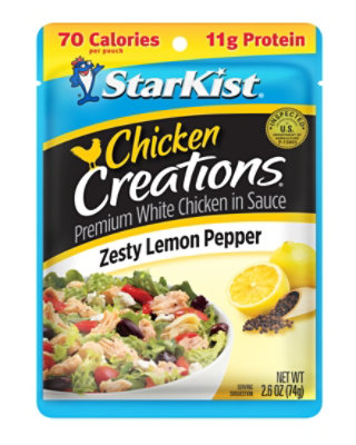 Sk Chicken Creations Lemon Pepper Chicken - 2.6 Oz - Image 1