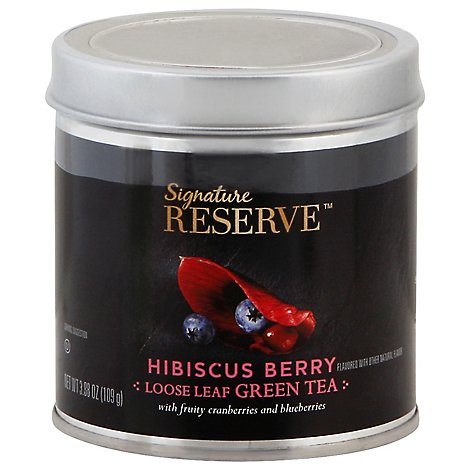 Signature Reserve Tea Loose Leaf Hibiscus Berry - 3.88 Oz